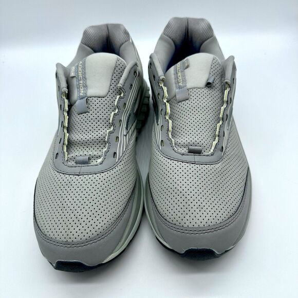 Brooks Addiction Walker Suede Alloy/Oyster/ Running Shoes Size 11.5 B - Picture 3 of 8